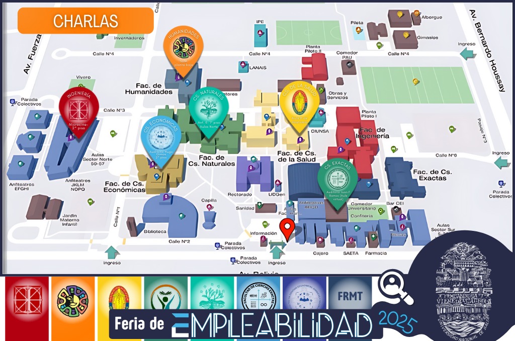 Distribución de Espacios Físicos Charlas Mañana